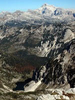 Krnsko jezero s Krnske škrbine
