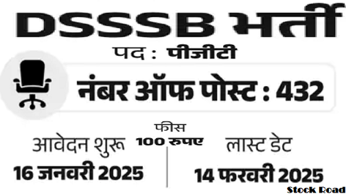 डीएसएसएसबी ने पीजीटी के 432 पदों पर भर्ती; सैलरी डेढ़ लाख से ज्यादा (DSSSB recruits 432 PGT posts; Salary is more than 1.5 lakh)