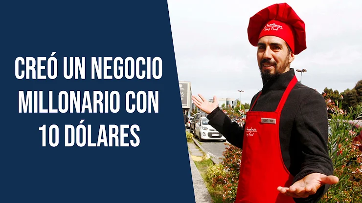 Creó un negocio millonario con $10 dólares - Matías Leiva