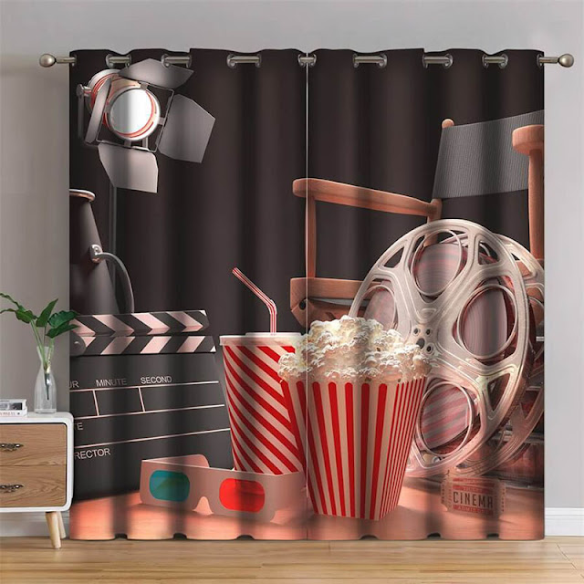 cinema blackout curtains
