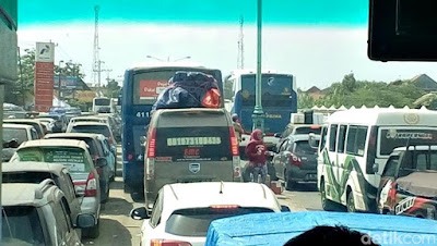 Kemacetan Arus Mudik Lebaran 2016 di Brebes