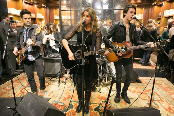 The Frye Company's 150th anniversary and launch party in Chicago with special musical guest, Blondfire.