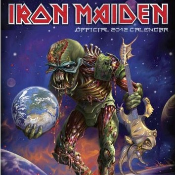 Iron Maiden Shop: Calendário Oficial 2012