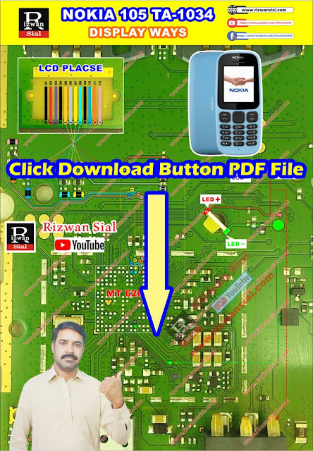 Nokia 105 TA-1034 Lcd Ways