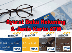 apa saja syarat membuat rekening baru di bank Mandiri