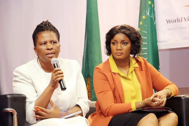 Omotola Jalade Attends First African Girls' Summit On Child Marriage