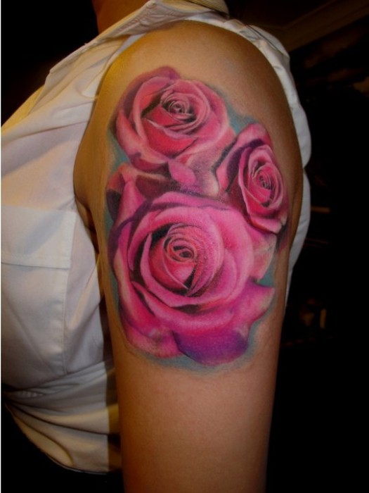 Ezee Beauty Exotic Rose  Tattoos 