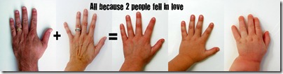 2 people fell in love
