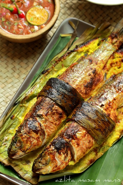 IKAN BAKAR LEMAK PANDAN - masam manis