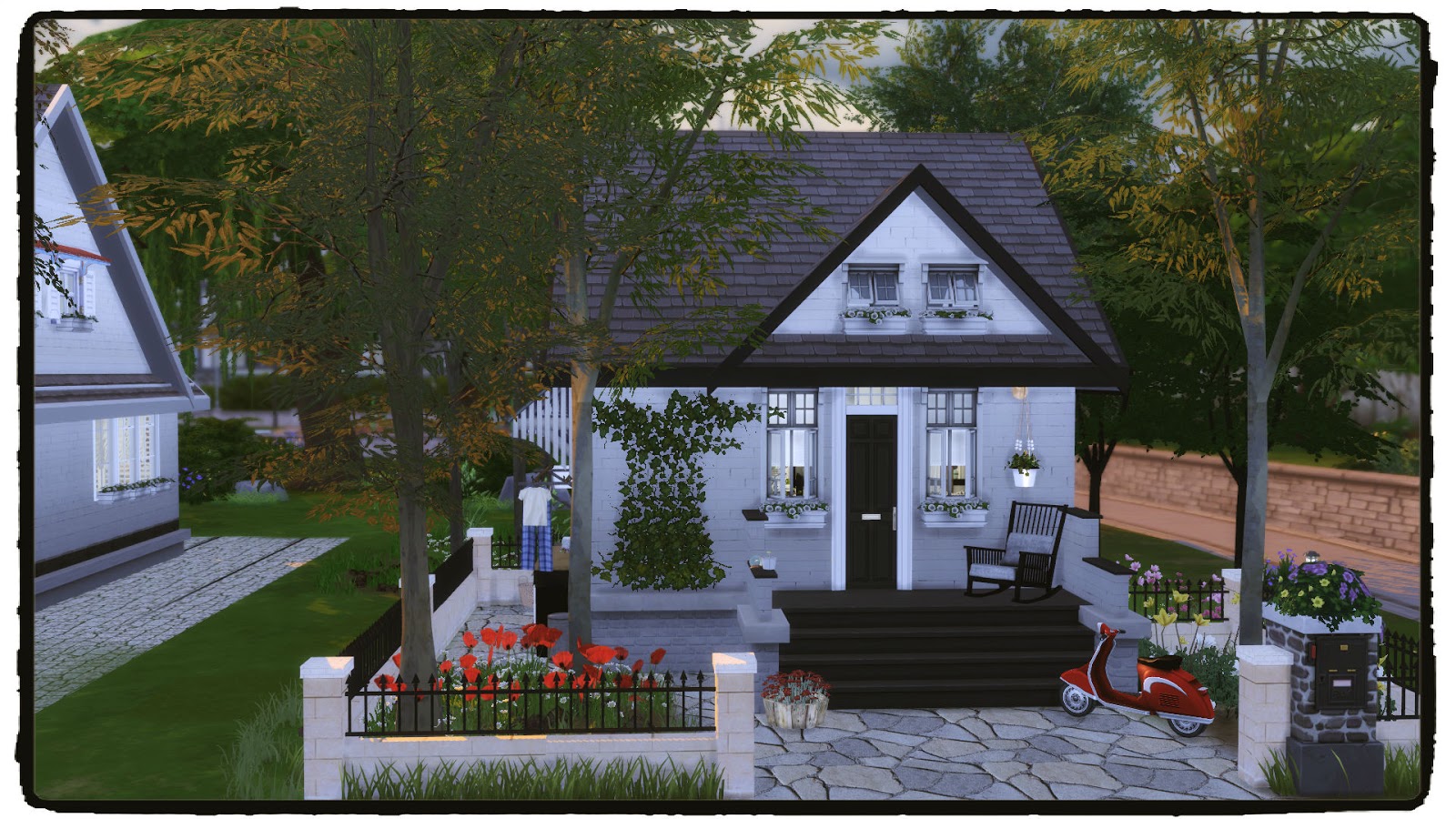 Sims 4 Small but Cozy House Dinha