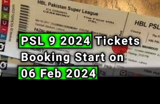 How to Booking Online PSL 9 Tickets in 2024 Pakistan