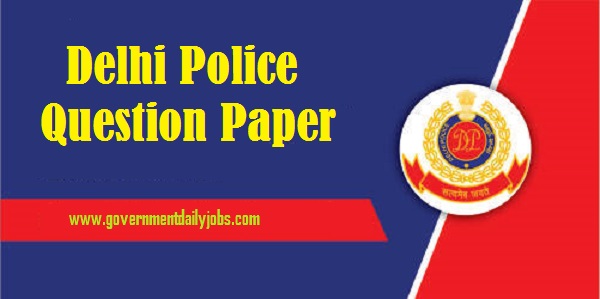 Delhi Police Previous Papers