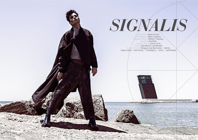 kyle ward, just models, trend me too, fashion editorial, signalis 