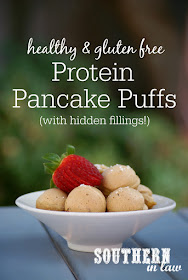 Healthy Protein Pancake Puffs Recipe  low fat, gluten free high protein, clean eating friendly, refined sugar free, healthy dutch pancakes recipe