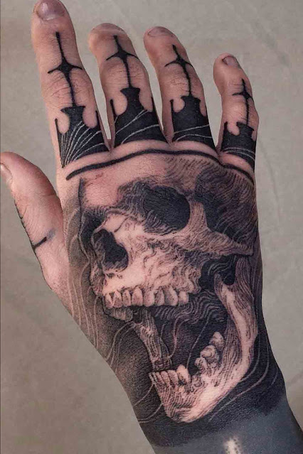 Tatuagens masculinas - 28 ideias para as mãos