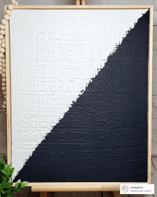 cool modern plaster art artwork black white  top 12 crafting trend 2023 crafting trends to diy try, cool inspire inspo crafts