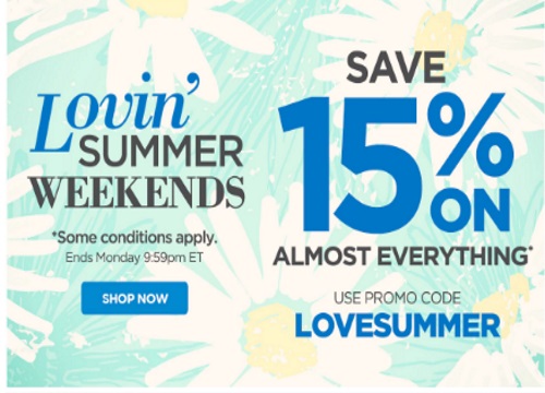 The Shopping Channel 15% Off Lovin Summer Weekends Promo Code