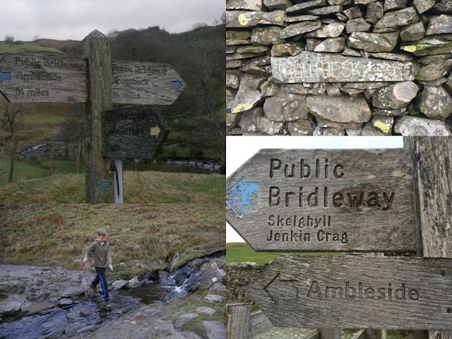 Lake District signposts