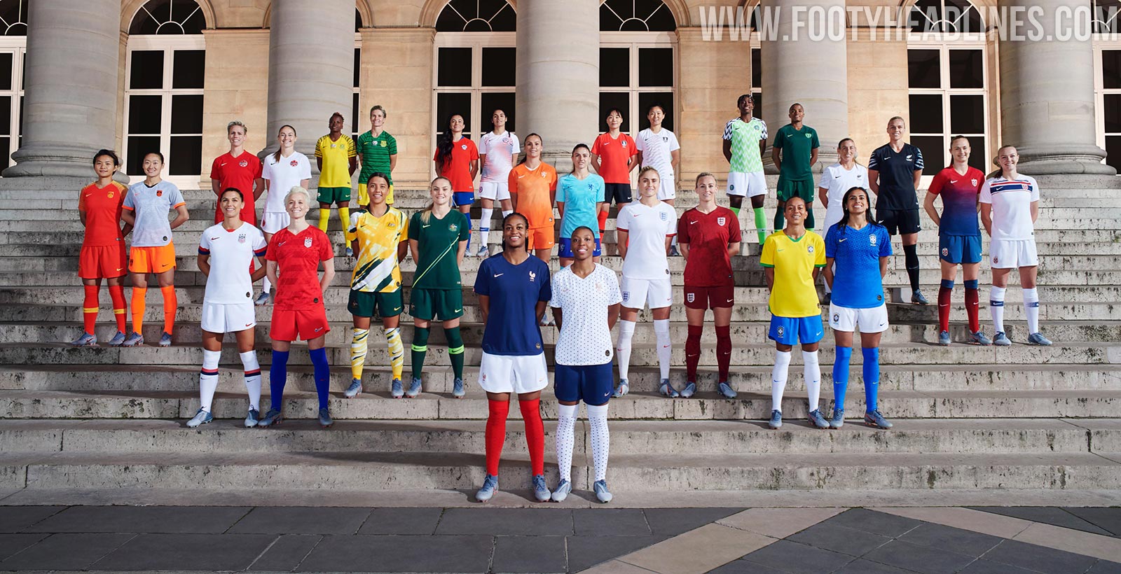 2019 FIFA Women's World Cup Kit Overview Unique Kits From Adidas