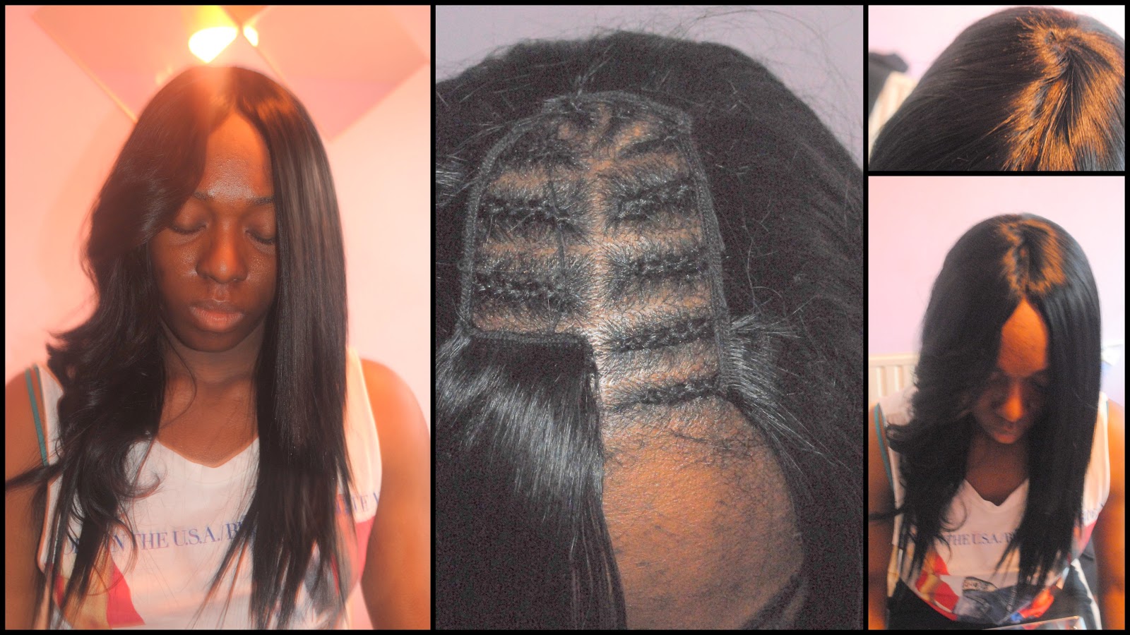 Hair by Tolan!: Invisible Parting Sew in Weave 'Merry may'