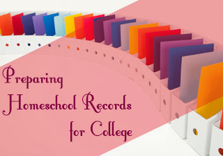 Homeschool Records for College