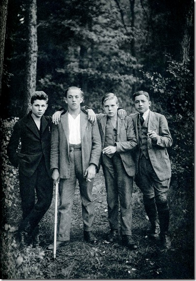 August Sander  - estudiantes