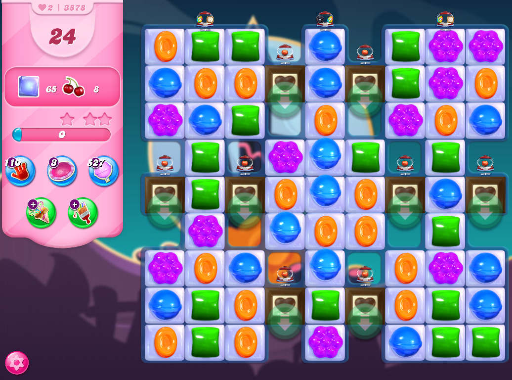 Candy Crush Saga level 3878