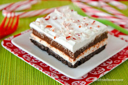 CHOCOLATE AND PEPPERMINT STRIPED DELIGHT