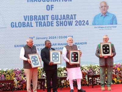 PM Shri Narendra Modi Inaugurates The Largest 'Vibrant Gujarat Global Trade Show' In Gandhinagar