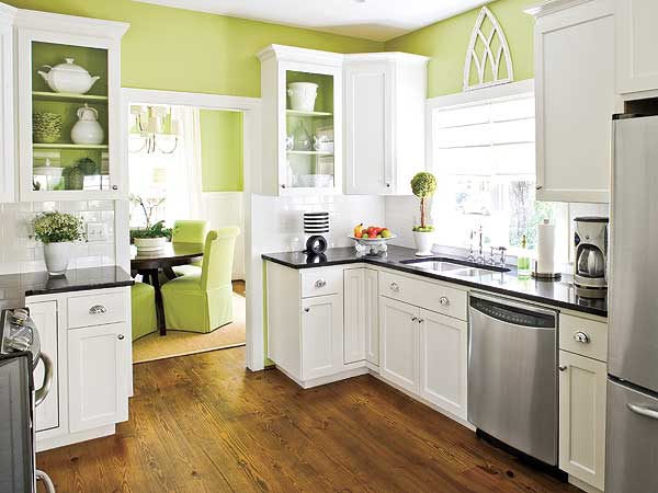 Pilihan Warna Cat Dinding  Dapur  Minimalis yang  Cantik