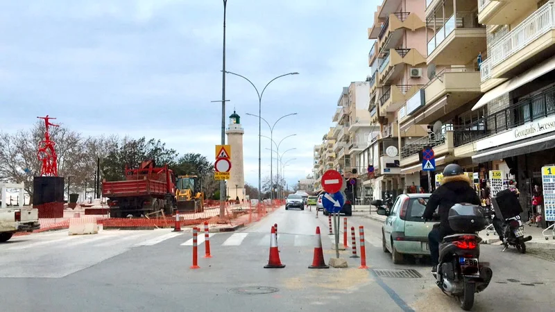 Αλεξανδρούπολη: Καταργούν θέσεις στάθμευσης - φορτοεκφόρτωσης στην πλατεία του Φάρου