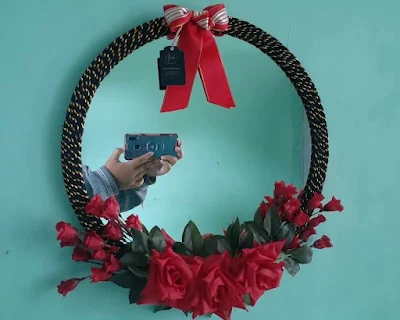 macrame mirror