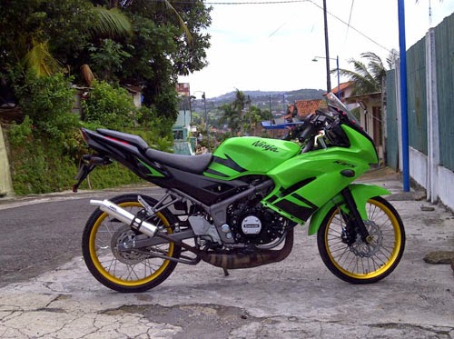 Modifikasi Ninja 150 Terbaru