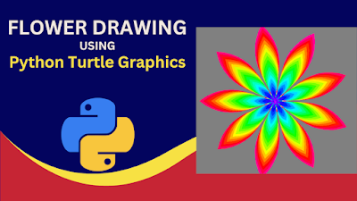 FLOWER DRAW USING PYTHON