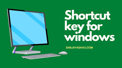 shortcut keys for computer sanjayasahu.com