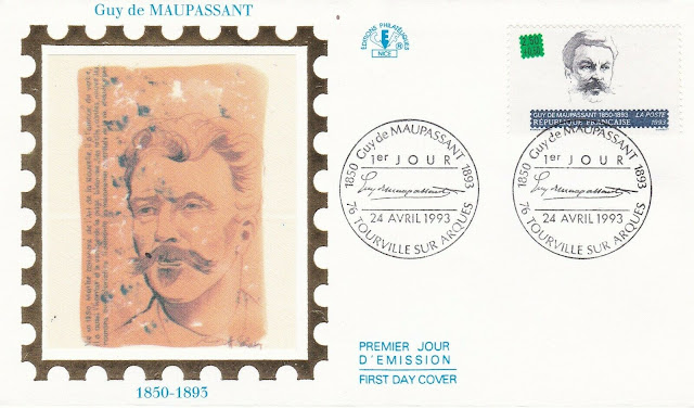 France 1993 Guy de Maupassant FDC