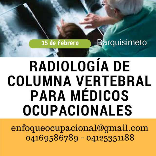 Radiologia, Columna vertebral, medicos ocupacionales