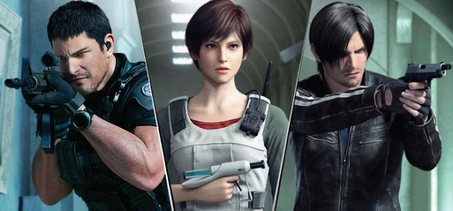 La historia de Resident Evil Vendetta Chris Leon Rebecca