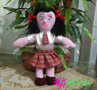 Cara Mudah Membuat Boneka Cantik dari  Kaos  Kaki 