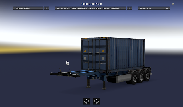 Mod ets2 Trailer Container