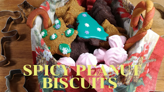 peanut biscuits glutenfree christmas