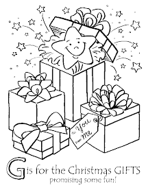 Coloring Pages Christmas Presents