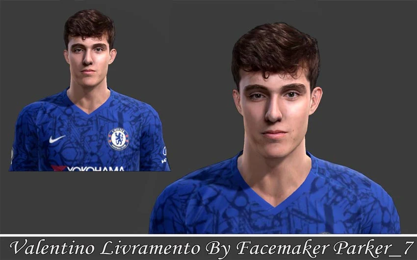 Valentino Livramento Face For PES 2013