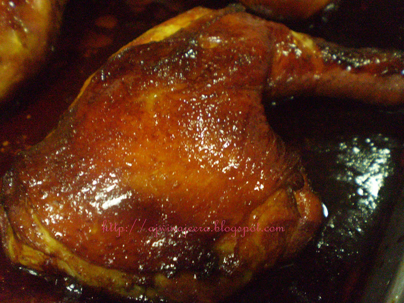 Ajwin Ajeera: Ayam Panggang Madu & Mashed Potato