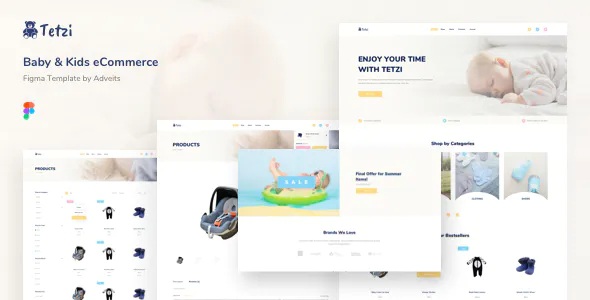 Best Baby & Kids eCommerce Figma Template