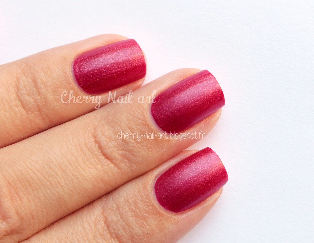 vernis lm cosmetic n°1 Organsini collection Satin