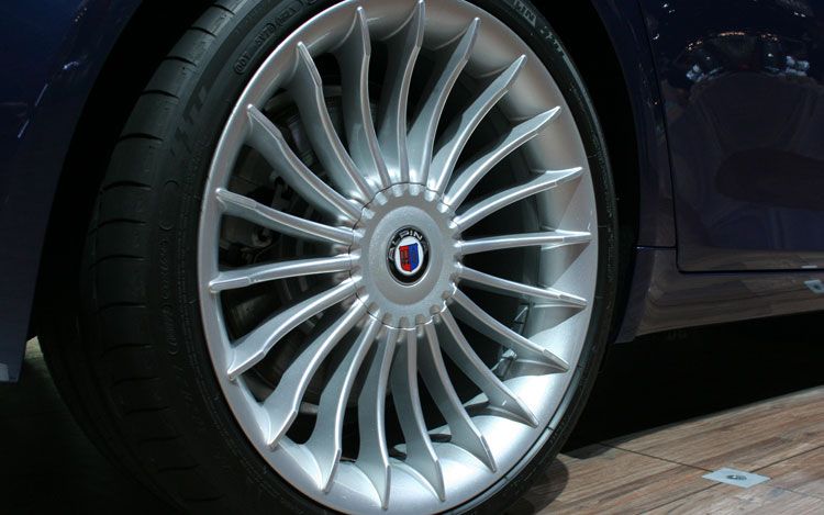 The F01 F02 BMW 7 Seriesbased Alpina B7 which is making its North American 