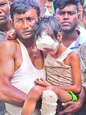 রূপনগর বস্তিতে আহাজারি: সুরুতন বিবি বললেন রক্তবন্যা দেখেছি by পিয়াস সরকার