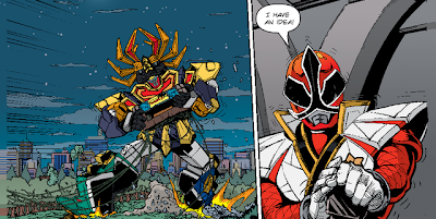 Preview for Power Rangers Super Samurai Comics Posted