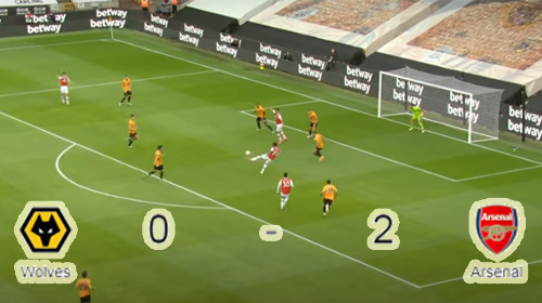 Hasil Wolves vs Arsenal